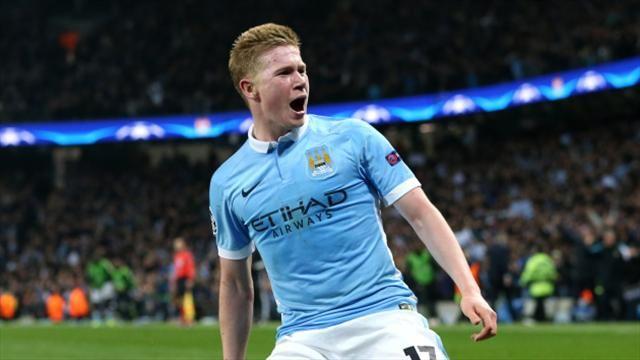  德布劳内伤愈复出，助攻帽子戏助曼城大胜  